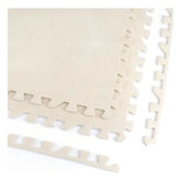Alfombra de Foam 4 Pcs - Crema