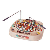 Juego de Mesa - Pesca Giratoria 45pc Luz-Sonido