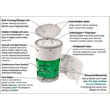 Dékor Zafacón Eko Mini Blanco