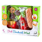 Comida Sandwich Sub 23 Pcs