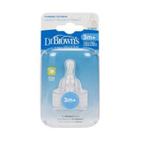 Dr. Brown s-Tetera Silicone Standard Nivel 2 Set 2