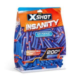 Repuestos Dardos X-Shot Insanity 200pk