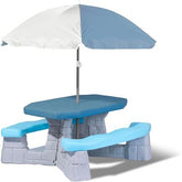 Mesa de Picnic con Sombrilla Sun & Fun