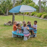Mesa de Picnic con Sombrilla Sun & Fun