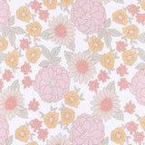 Cubre Colchón Flores