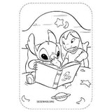 Libro de Colorear y Actividades 80pg Lilo & Stitch