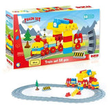 Set del Tren 58pc en Caja
