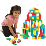 Set de Bloques de Madera Clásicos 100 Piezas