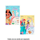 Libro de 16 Paginas Vistiendo Princesas