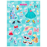 Libro de 16 Paginas Vistiendo Minnie