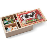 Set de Rompecabezas de Madera – Animales de la Granja