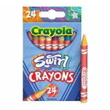 Crayones - Swirl 24pc