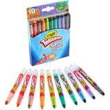 Crayones - Mini Twistables Swirl 10pc