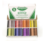 Set 800 Crayones de 8 Colores