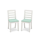 Mesa y Sillas Infantil Azul & Blanco