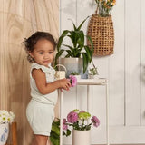 Conjunto para Niñas Crema