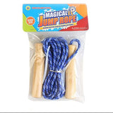 Cuerda Saltar Mango De Madera 3+ Magica