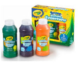 Pintura de Dedo 3 de 8oz -color Brillan