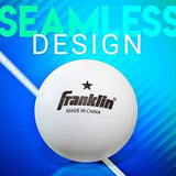 Set 6 Pelotas Ping Pong 40mm Blanca