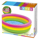 Piscina Inflable 3 Aros 58x13 2+