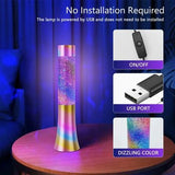 Lámpara Glitter Mood Light Lila