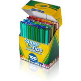Marcador Lavable Super Tips 100pc