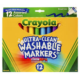 Marcador Grueso Set 12 Lavables Surtidos