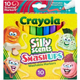 Marcadores Lavabales Silly Scents Smash Ups 10pc
