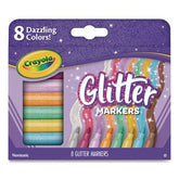 Marcadores Glitter 8pc