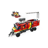 Lego City Unidad Movil Control Incendios