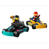 Lego City-Go-Karts y Pilotos de Carreras