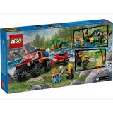 LEGO City Camion Bomberos 4x4 y Barco