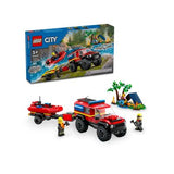 LEGO City Camion Bomberos 4x4 y Barco