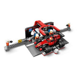 LEGO City Pit Stop de F1® y Pit Crew con Coche Ferrari