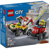 LEGO City Pizza Vs. Camión Bomberos