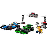 LEGO City - F1® Grid con Coches de Carreras VCARB y Sauber