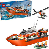 LEGO® City - Coast Guard Rescue Boat & Helicopter