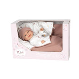 Muñeca Elegance 33cm Babyto Rosa con Manta