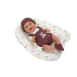 Muñeca Elegance 35cm Gadi Granate con Cojín