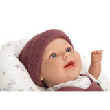 Muñeca Elegance 35cm Gadi Granate con Cojín