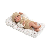 Muñeca Elegance 40cm Cris Beige con Saco de Dormir