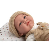 Muñeca Elegance 40cm Cris Beige con Saco de Dormir