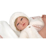 Muñeca Elegance 40cm Andie Rosa con Manta