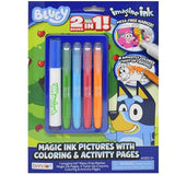 Libro de Colorear 2 en 1 Imagineink Bluey