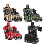 Carro Die Cast 1:32 Land Rover Defender Transformer