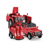 Carro Die Cast 1:32 Land Rover Defender Transformer
