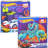 Set de 2 Rompecabezas Hot Wheels