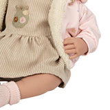 Muñeca Elegance Adi Beige con Mecanismo Risa 45cm