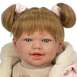 Muñeca Elegance Adi Beige con Mecanismo Risa 45cm