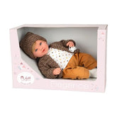 Iria Marrón Muñeca con 14 Sonidos Elegance 45cm